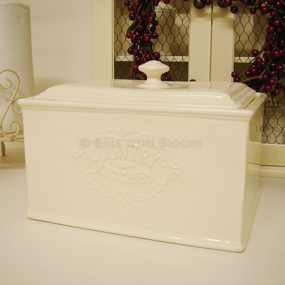 Cream bread bin Bliss and Bloom